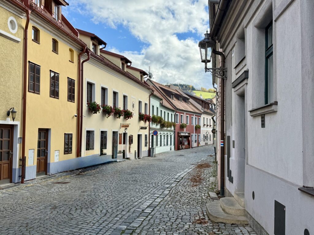 Uličky města Český Krumlov