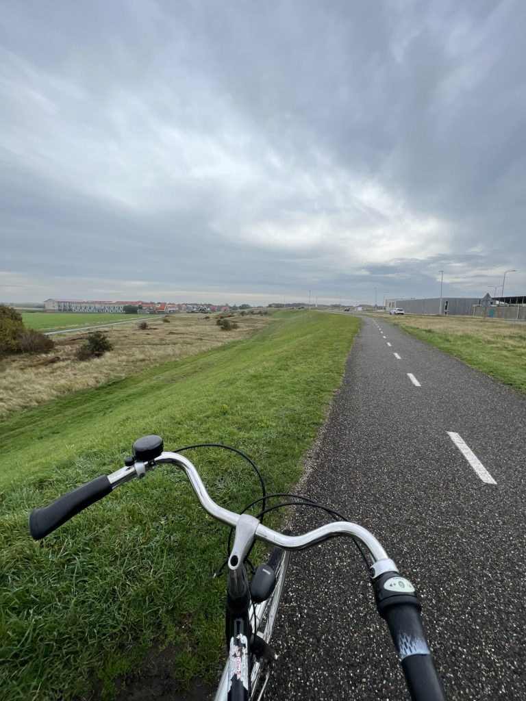 Na kole po ostrově Texel