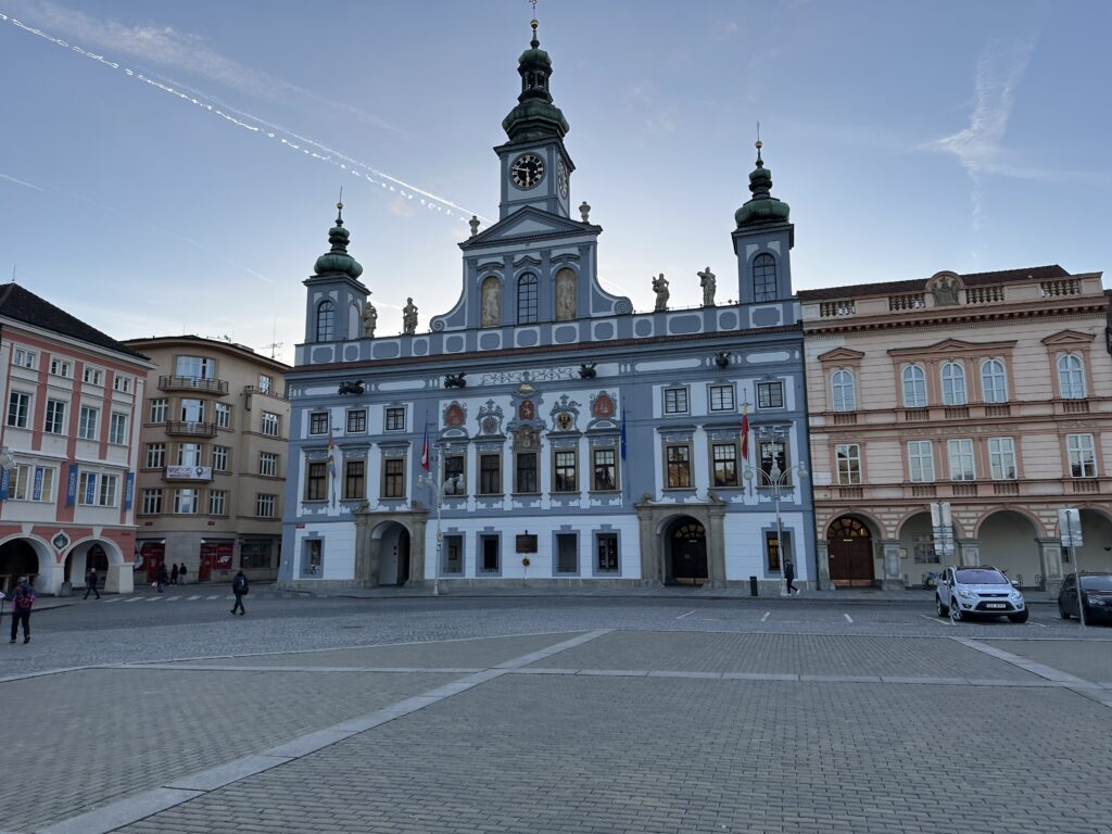 Budova radnice v Českých Budějovicích